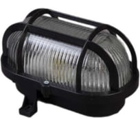 Светильник ФОРСВЕТ (евро корпус и защитная сетка, черный) НБП 02-60-004.03 У3 черный - 1 штука