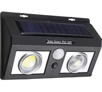 Уличный фонарь Sunlightfine LENS с 2 яркими линзами, датчиком движения CL-5066/B CL-5066A/B