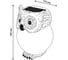 Садовый светильник на солнечной батарее Uniel GT160 OWL USL-S-813 UL-00007867 5
