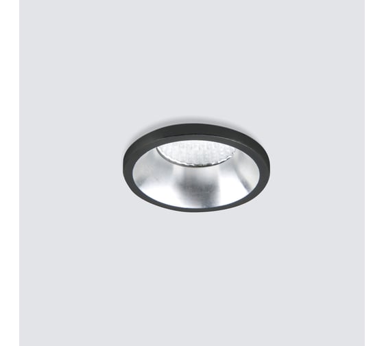 Встраиваемый светильник Elektrostandard 15269 LED 3W сатин никель черный a056019