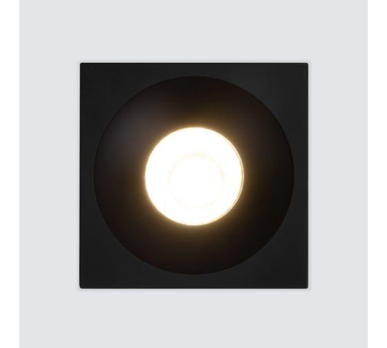 Встраиваемый светильник Elektrostandard 15271 LED 3W черный a056027