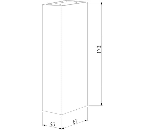 Садово-парковый светильник Elektrostandard 35136 W Blaze LED белый a057049