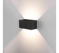 Садово-парковый светильник Elektrostandard 35137-W WINNER DOUBLE LED черный a057136