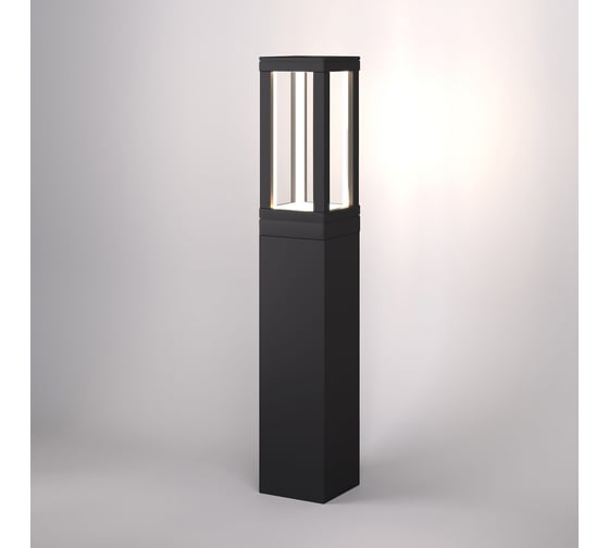 Садово-парковый светильник Elektrostandard 1529 TECHNO LED чёрный a051859 1