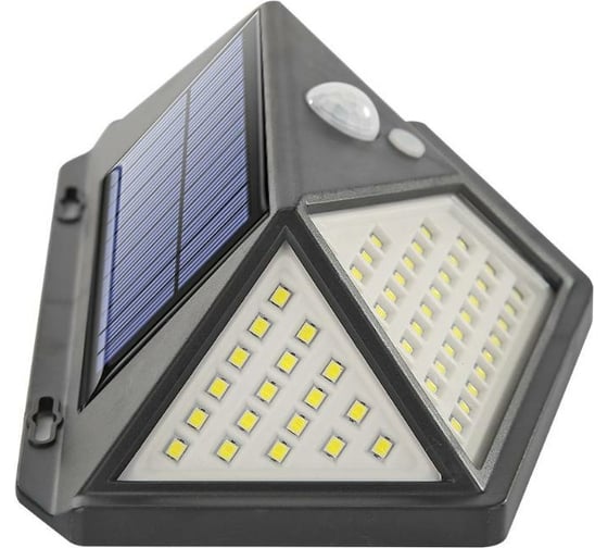 Уличный фонарь Sunlightfine 114LED с 3 режимами, датчиком движения на солнечной батарее SH-114