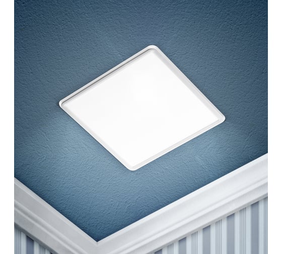 Встраиваемый светодиодный светильник ЭРА LED 6-20-4K/1 квадратный регулируемый LED 20W 220V Б0046914