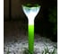 Садовый фонарь Luazon на солнечной батарее "Цветок зеленый", 32 см, d=6 см, 1 led, пластик 2996757 1