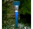 Садовый фонарь Luazon на солнечной батарее Трапеция, 30 см, d=4.5 см, 1 led, пластик, голубая ножка 2997283 2