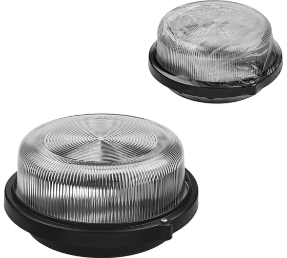 Светильник TDM ELECTRIC НПП 03-100-005.03 У3 (корпус с обручем без защитной решетки, черный) TDM SQ0311-0004 1