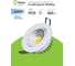 Светильник встраиваемый поворотный FL-LED Consta B 7W White 6400K белый 7Вт 560Лм (S411) D=85мм d=68мм h=45мм 608857 2