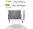 Портативная электростанция FL-LED Light-PAD 100W Grey 2700К 10000Лм 100Вт AC220-240В 234x180x30мм 640г Epilso 616821 3