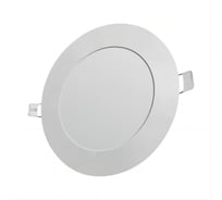 Светильник встраиваемый круглый FL-LED PANEL-R09 3000K D=145мм h=20мм d=130мм 9Вт 900Лм 619044