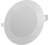 Светильник встраиваемый круглый FL-LED PANEL-R12 3000K D=170мм h=20мм d=155мм 12Вт 1200Лм 619068