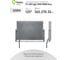 Прожектор FL-LED Light-PAD 300W Grey 5200К 30000Лм 300Вт AC220-240В 365x270x35мм 1910г 618863 3