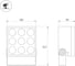 Светильник Arlight ALT-BLOCK-S185x185-36W Day4000 1шт 055247 3
