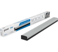 Св-к светодиодный Gauss матовый IP40 590x60x36мм 18W 1800Лм 6500K Shop Lighting черный 1/20 883625380