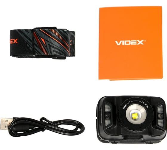 Налобный светодиодный фонарик H045Z 270Lm 5000K Videx VLF-H045Z