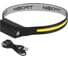 Фонарь налобный светодиодный ТРОФИ GA-104 Kiber-simple аккумуляторный, 5 Вт COB + 3 Вт LED, сенсорное управление Б0069571 9