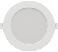 Панель светодиодная встраиваемая Apeyron 3 ССT, 18Вт, 1440лм, 3000-4000-6500К, IP44, O170х26мм 06-163