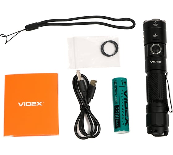 Портативный светодиодный фонарик Videx A105Z 1200Lm 5000K VLF-A105Z