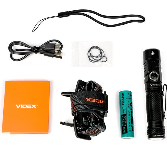 Портативный светодиодный фонарик Videx 1200Lm 5000K VLF-A105RH