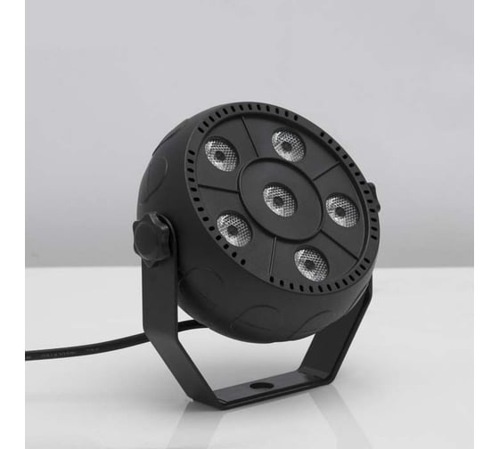 Прожектор Luazon PAR для сцены, 220 В, 6х1,5 Вт, RGB, АВТОЗВУК 3852588