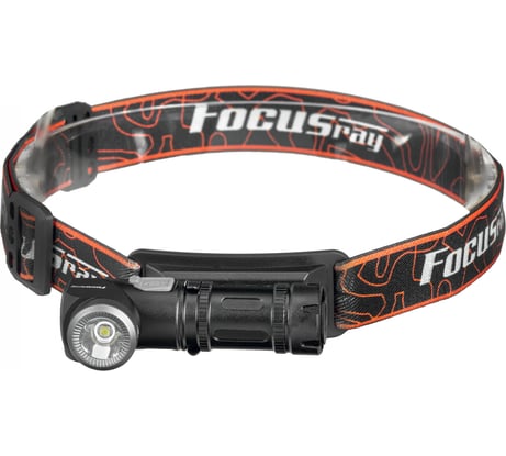 Фонарь FOCUSray 1348 аккумулятор 16340 700 mAH COB+TG3 480 люмен USB кабель 890613