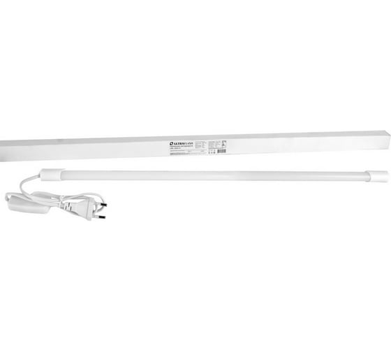 Линейный светильник Ultraflash LWL-2022-01 Led 9 Вт, 4500К, с проводом и выключателем 14385