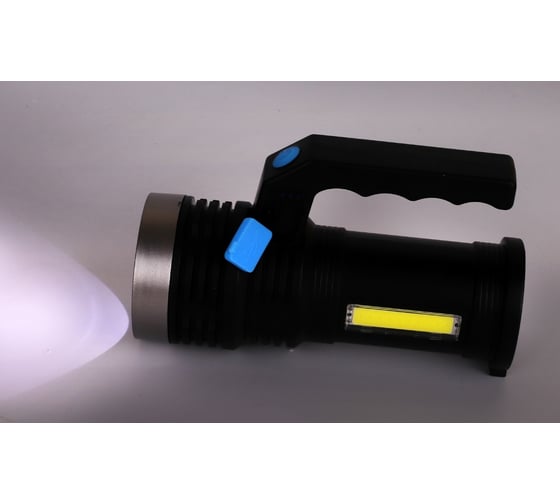 Аккумуляторный фонарь Ultraflash LED53765 4В, черный 2LED, 3 Вт, 4 режима USB 14665