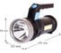 Аккумуляторный фонарь Ultraflash LED53765 4В, черный 2LED, 3 Вт, 4 режима USB 14665 4