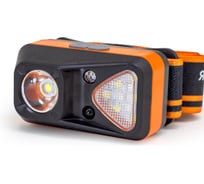 Фонарь ЯРКИЙ ЛУЧ LH-18 PONY налобный дальний/ближ./red свет max200лм, вкл/выкл. взмахом, акк.500mAh 4606400106913