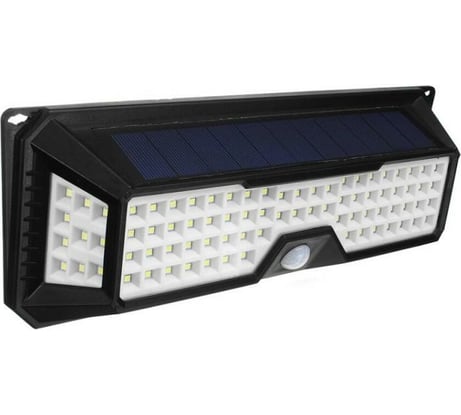 Светильник светодиодный настенный на солнечной батарее с датчиком движения WMC TOOLS WMC-WL6017(49804)