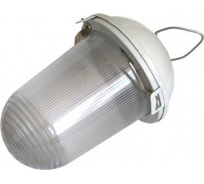 Светильник без решетки ЭРА Желудь сталь/стекло IP54 E27 max 200Вт 185х260 белый Б0052018