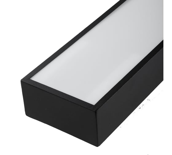 Светодиодный светильник ЭРА Geometria Block SPO-116-B-40K-024 24Вт 4000К 1750Лм черный Б0050549