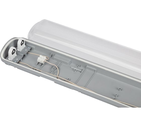 Светильник ЭРА SPP-102-0-002-120 под 2 светодиодные лампы T8 G13 2x1276 c рассеивателем, Б0052438