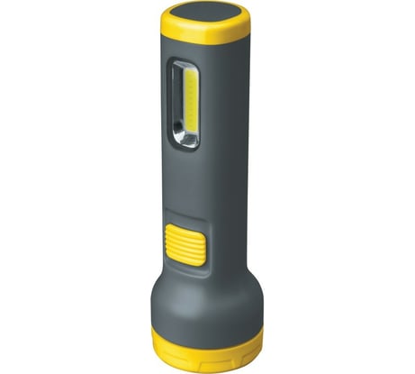 Фонарь Navigator NPT-CP21-ACCU пластик, 1LED 1Вт+1COB 1Вт, аккумулятор 3.7В 1200 мАч 14035