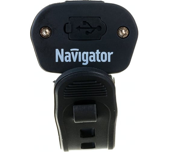 Велосипедный фонарь Navigator NPT-B09-ACCU алюминий, 1 CREE XPG LED 5 Вт, аккумулятор 3,7В 850мАч 14674