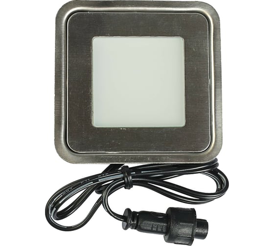 Тротуарный светильник LUAZON квадратный VSL-013 05 Вт IP66 12 В белый 2723531
