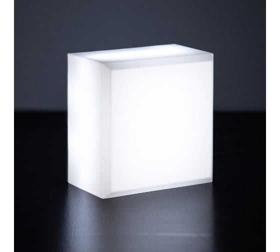 Набор ландшафтных светильников LEDBLOCK КВАДРАТ-100 24V - 6 шт. LBG-100-4000K-kit/6