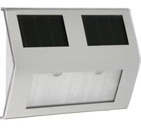 Накладной уличный светильник Luazon 14x2.5x9.5 см IP44 солнечная батарея 2 led т-белый 5392341