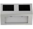 Накладной уличный светильник Luazon 14x2.5x9.5 см IP44 солнечная батарея 2 led т-белый 5392341 2