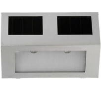 Накладной уличный светильник Luazon 14x2.5x9.5 см IP44 солнечная батарея 2 led белый 5392340