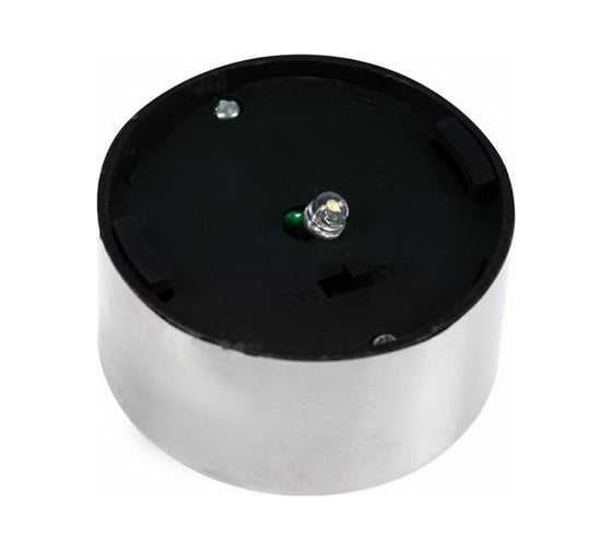 Садовый фонарь на солнечной батарее Luazon Матовый 365 см d-5.5 см 1 led металл белый 5363369
