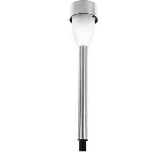 Садовый фонарь на солнечной батарее Luazon Матовый 365 см d-5.5 см 1 led металл 5363368 1
