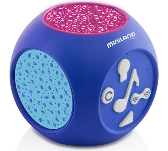 Музыкальный ночник-проектор Miniland Dreamcube 89196 1