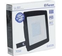 Светодиодный прожектор FERON LL-931 IP65 70W 6400K 41551