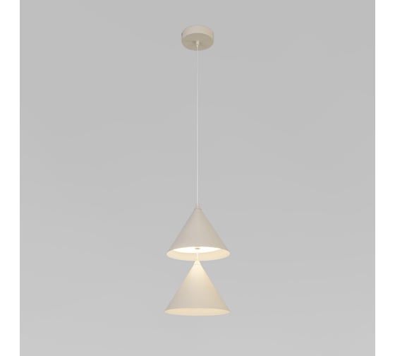 Подвесной светодиодный светильник Eurosvet Peak 604052 LED бежевый a071545 1