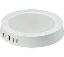 Накладной (LED) светильник Smartbuy SDL круглый пластик -18Вт/6500K/IP40 SBL-RSDLp-18-65