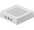 Накладной (LED) светильник Smartbuy SDL квадратный пластик -9Вт/6500K/IP40 SBL-SqSDLp-9-65 5
