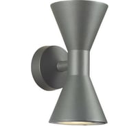 Уличный настенный светильник ODEON LIGHT IP65 металл,стекло GU10 2х5W AXEN 4610/10WL